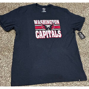 NWT ‘47 brand Men’s Washington Capitals NHL T shirt XXL
